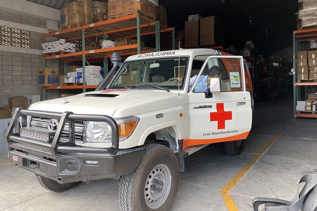 Neonatal ambulance hits ground in Honduras